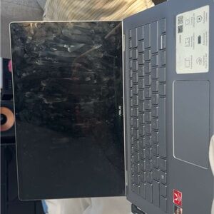 ASUS Sleek Silver Laptop